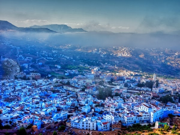 The middle  atlas mountains